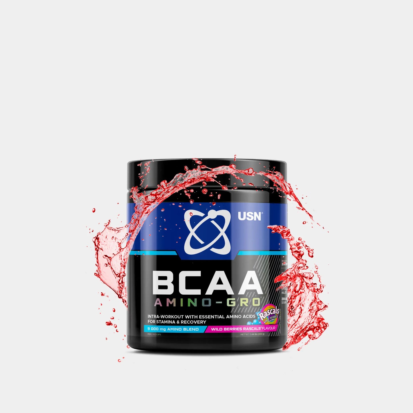 USN_BCAA_Amino_Gro_200g_Wild_Berries