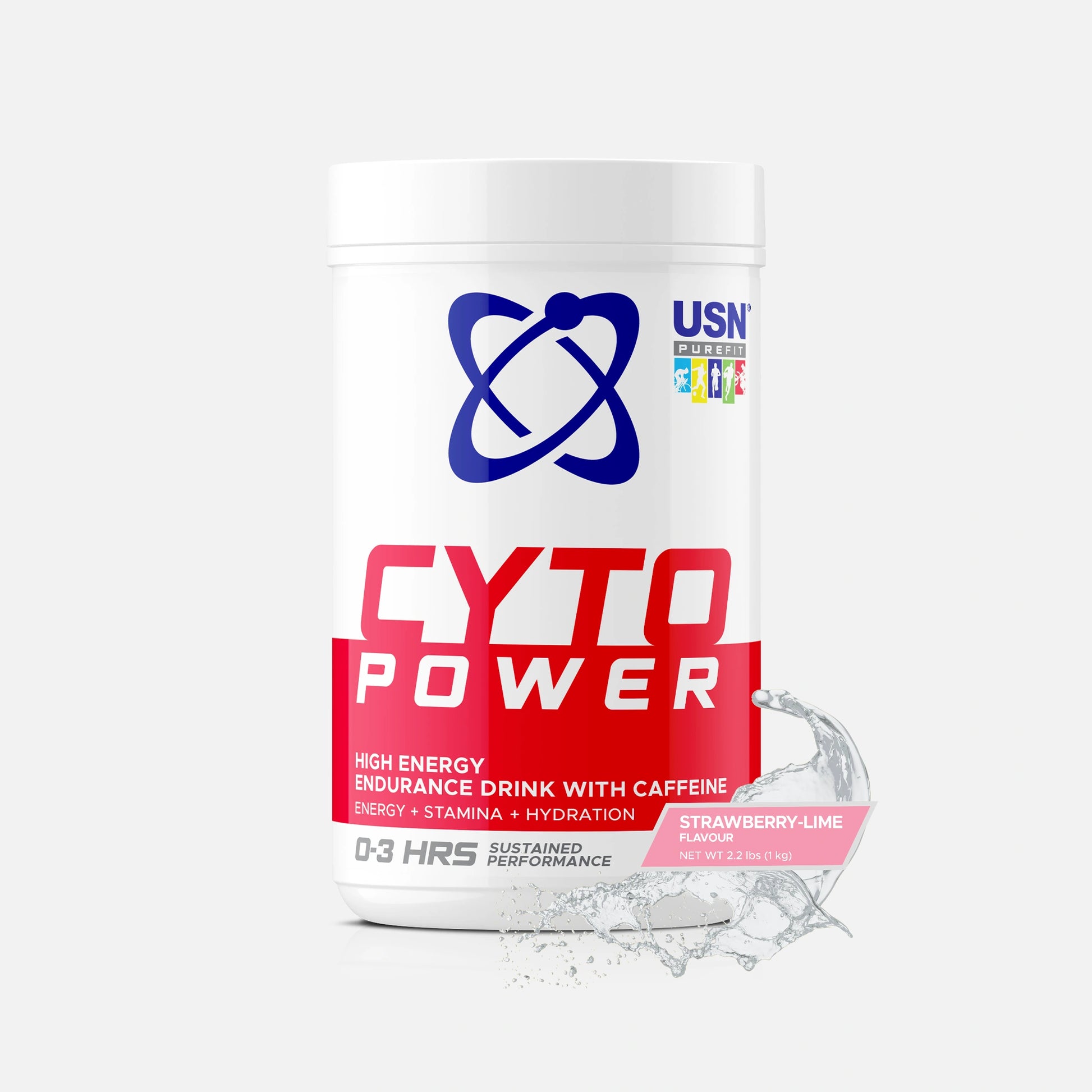 USN®_CytoPowerHP_Powder_1kg_Strawberry